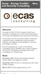 Mobile Screenshot of ecasconsulting.com